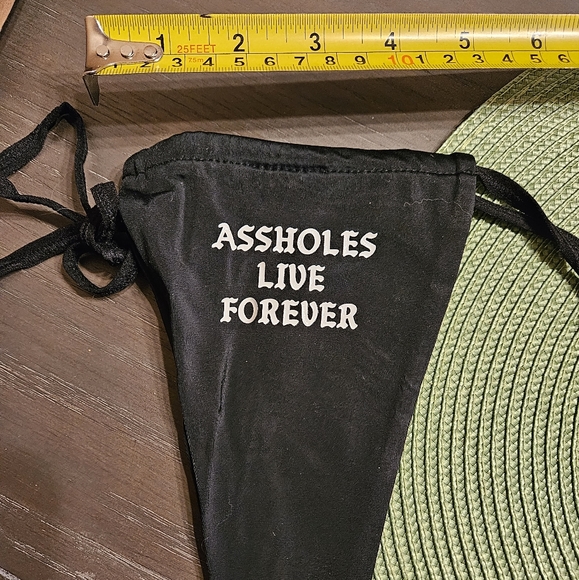 💥2/$20💥 NWT Assholes Live Forever Bikini - Picture 11 of 16